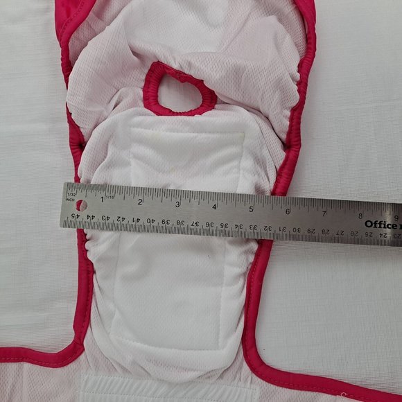 Dog Diaper Hot Pink Washable snap back LARGE - Picture 7 of 8